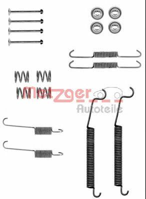 Kit de montagem das sapatas traseiras de tambor Renault (RVI) 440263346R