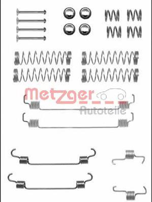 430869 Peugeot/Citroen Kit de montagem das sapatas traseiras de tambor