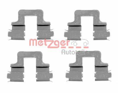 1K0615231 VAG Kit de molas de fixação de sapatas de disco traseiras