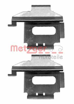 0004217091 Mercedes Kit de molas de fixação de sapatas de disco dianteiras