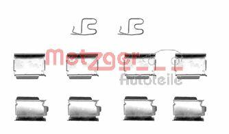 00K68003705AA Chrysler Kit de molas de fixação de sapatas de disco dianteiras