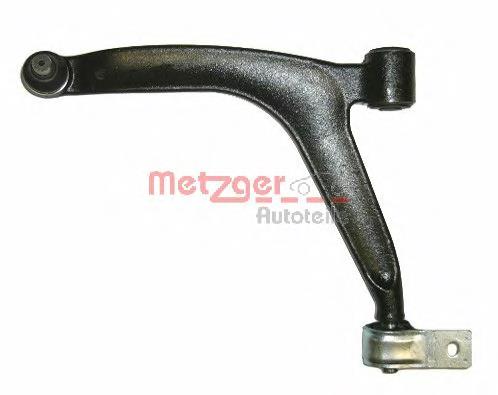 Braço oscilante inferior esquerdo de suspensão dianteira 1635773480 Peugeot/Citroen
