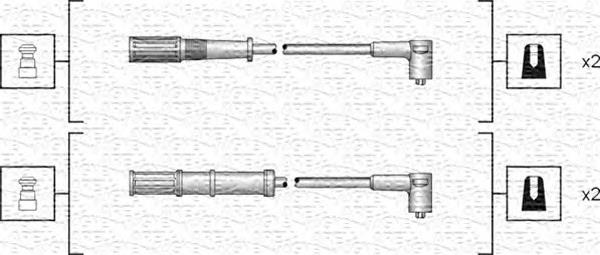 Compre 6592246 Ford Fios de alta voltagem, kit