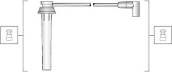 883078 ERA Fios de alta voltagem, kit