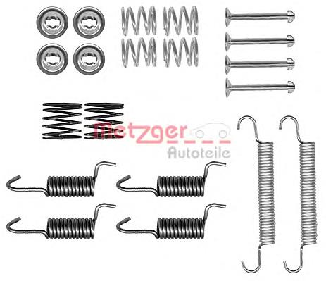 Kit de montagem das sapatas traseiras de tambor ERT 310131 preço, a partir de 13,39 USD
