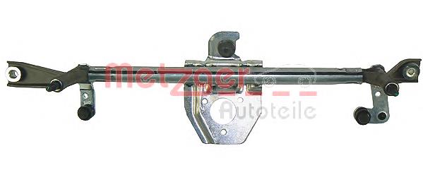 1274053 Opel Trapézio de limpador pára-brisas