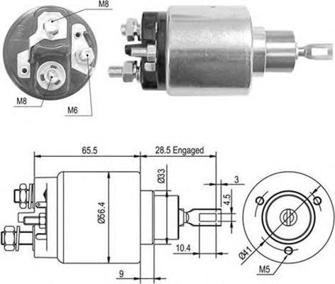 Relê retrator do motor de arranco AS/Auto Storm SS0038 preço, a partir de 33,28 USD