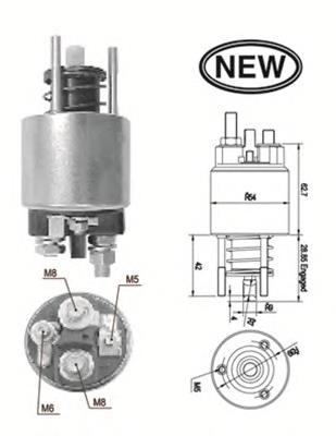 Relê retrator do motor de arranco ERA ZM396 preço, a partir de 45,31 USD