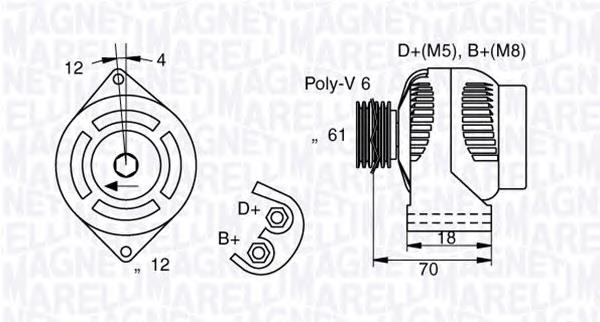 063377005010 Magneti Marelli