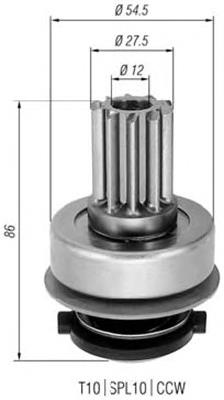 Roda-livre do motor de arranco VAG 02B911335