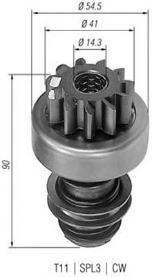 Roda-livre do motor de arranco Cargo 131713 preço, a partir de 40,23 USD