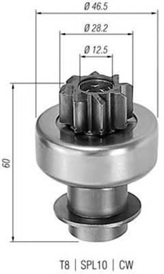 Compre 5482211 WAI Roda-livre do motor de arranco