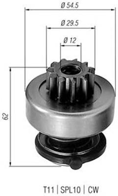 Roda-livre do motor de arranco ERA ZN0706 preço, a partir de 15,62 USD