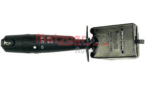 Comutador esquerdo instalado na coluna da direção 625354 Peugeot/Citroen