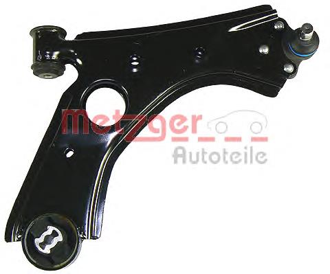 51810664 Fiat/Alfa/Lancia Braço oscilante inferior direito de suspensão dianteira