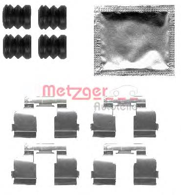 410278957R Renault (RVI) Kit de molas de fixação de sapatas de disco dianteiras
