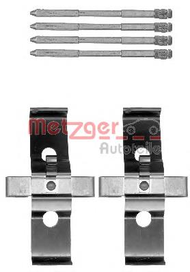 8J0698269 VAG Kit de molas de fixação de sapatas de disco dianteiras