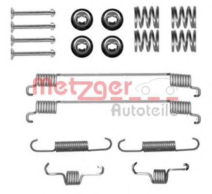 A4514230092 Mercedes Kit de montagem das sapatas traseiras de tambor