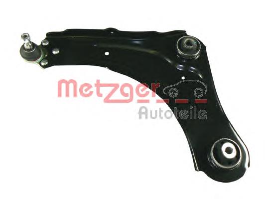 Braço oscilante inferior esquerdo de suspensão dianteira 545015167R Renault (RVI)