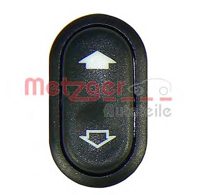 1027749 Ford Botão dianteiro direito de ativação de motor de acionamento de vidro