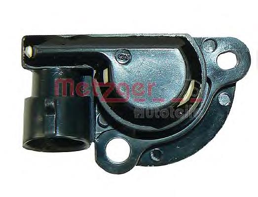 Sensor de posição da válvula de borboleta (potenciômetro) 0904003 Metzger