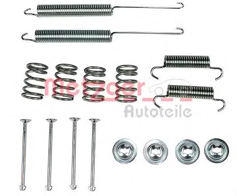 K61784301 Vika Kit de montagem das sapatas traseiras de tambor
