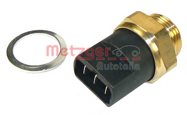 Sensor de temperatura do fluido de esfriamento (de ativação de ventilador do radiador) Audi A6 4B2, 4B4