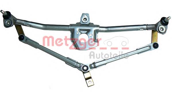 2190044 Metzger Trapézio de limpador pára-brisas