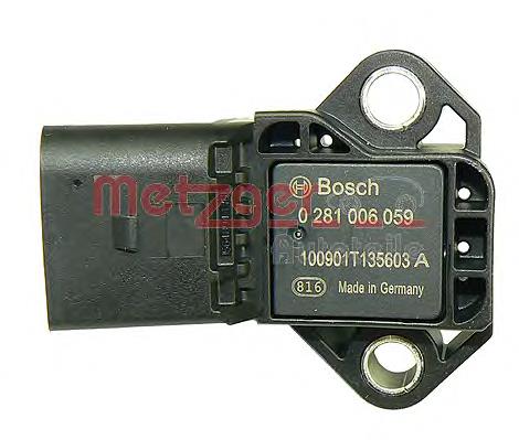 Compre 3K906051 VAG Sensor de pressão de supercompressão