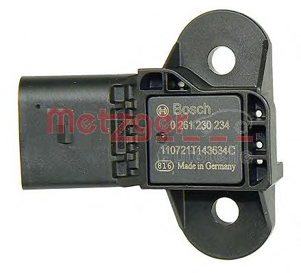 Sensor de pressão no coletor de admissão, MAP 1148120010 Meyle