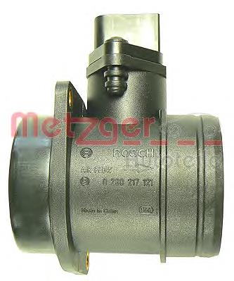 Sensor de fluxo (consumo) de ar, medidor de consumo M.A.F. - (Mass Airflow) 5WK9624 Volvo