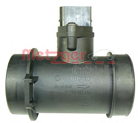 0281002384 Mercedes Sensor de fluxo (consumo) de ar, medidor de consumo M.A.F. - (Mass Airflow)