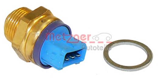 Sensor de temperatura do fluido de esfriamento (de ativação de ventilador do radiador) 126444 Peugeot/Citroen