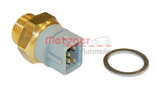 0915184 Metzger Sensor de temperatura do fluido de esfriamento (de ativação de ventilador do radiador)