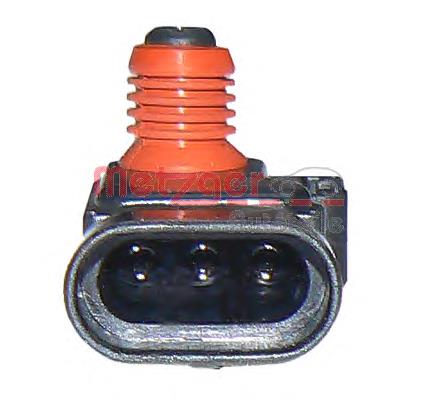 Sensor de pressão no coletor de admissão, MAP Metzger 0906047