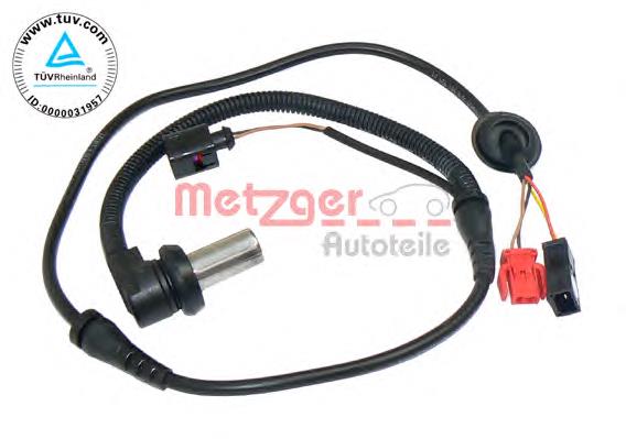 0900070 Metzger Sensor dianteiro de ABS