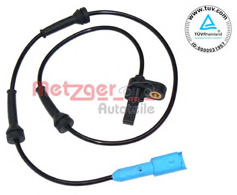 0900061 Metzger Sensor ABS traseiro