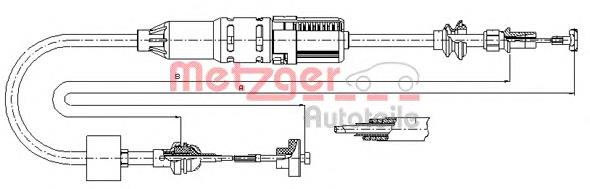 Compre 320208 Maxgear Cabo de embraiagem