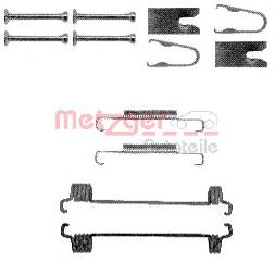 Kit de reparação do freio de estacionamento Peugeot/Citroen 430872