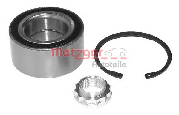 WM2083 Metzger Rolamento de cubo dianteiro