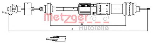 Cabo de embraiagem Peugeot/Citroen 00002150AR preço, a partir de 25,91 USD