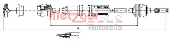 Cabo de embraiagem Adriauto 350168 preço, a partir de 36,36 USD