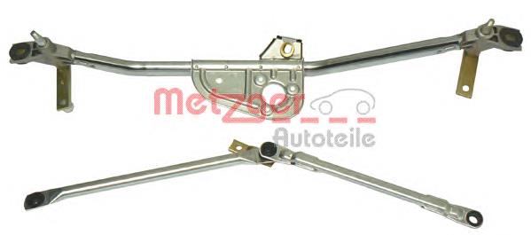 2190016 Metzger Trapézio de limpador pára-brisas