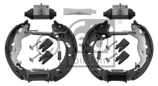 Compre DFY12638Z Mazda Sapatas do freio traseiras de tambor