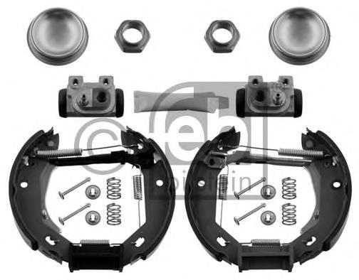 Sapatas do freio traseiras de tambor H61059 Brembo