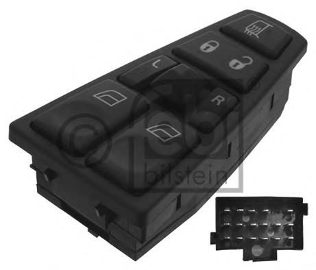 Compre 21543897 Volvo Unidade de botões dianteira esquerda de controlo de elevador de vidro