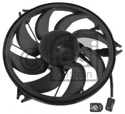 Ventilador elétrico de esfriamento montado (motor + roda de aletas) CFF290000P Mahle Original