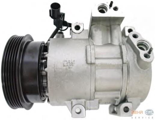 Compressor de aparelho de ar condicionado 6SBU16 Hyundai/Kia