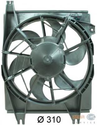 Compre 9773029060 General Motors Difusor do radiador de aparelho de ar condicionado, montado com roda de aletas e o motor