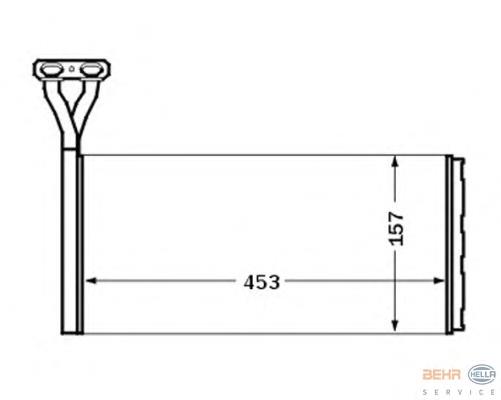 Compre 171211 Febi Radiador de forno (de aquecedor)